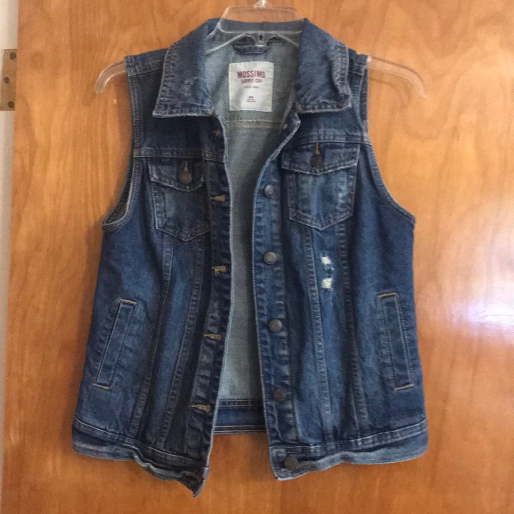 Denim Vest Sz M